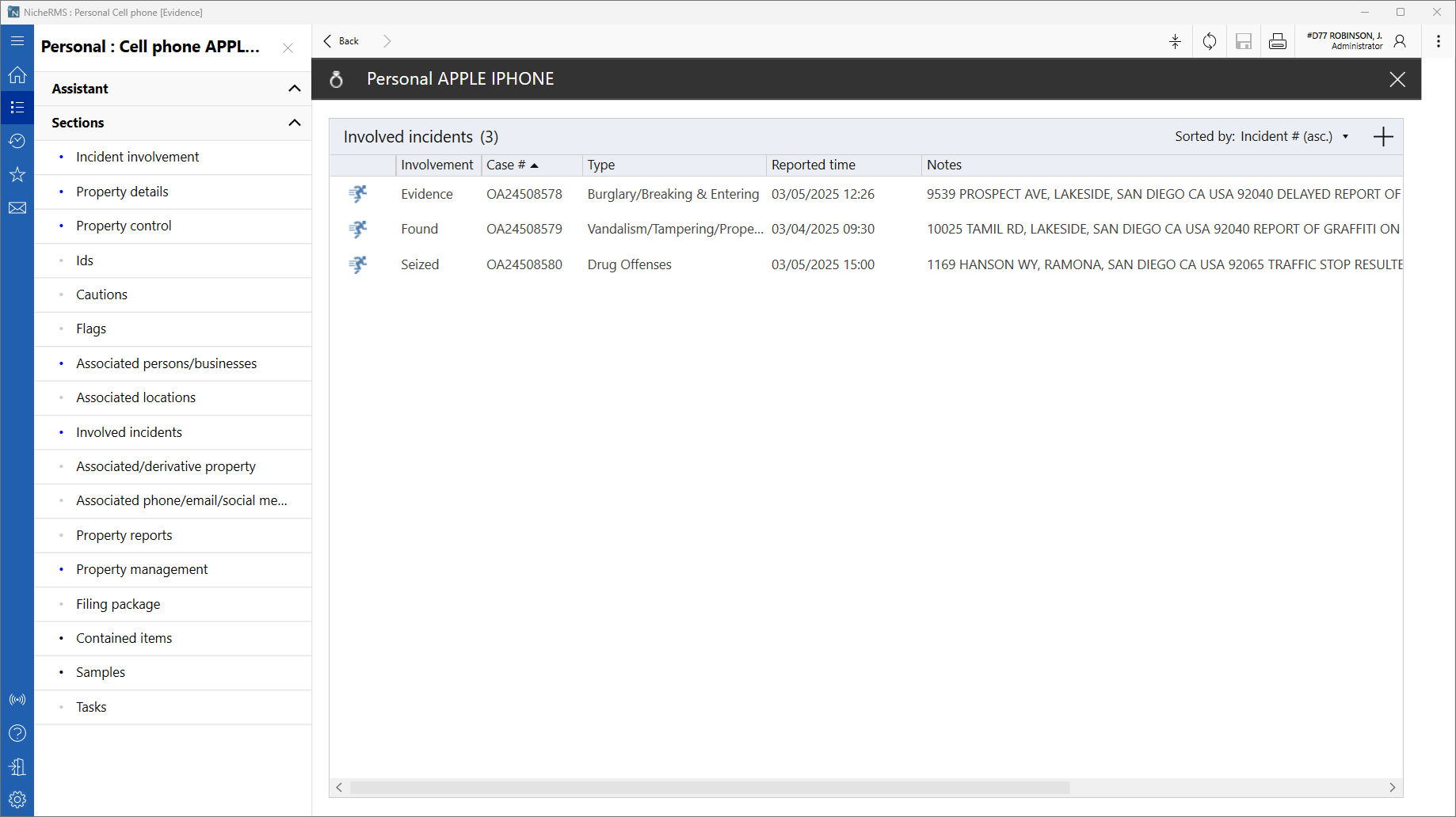 Addition of Grid Views Throughout the RMS